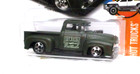 2017 Hot Wheels Hw Hot Trucks Series Custom  56 Ford Pickup Truck