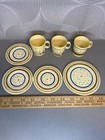 7 Pc Vtg Kid   s Toy Plastic Dishes Dish Lot Set By Chilton Plastic Partial Set