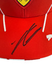 Charles Leclerc Signed Ferrari F1  Racing Official 2024 Puma Hat  Jsa Coa Proof