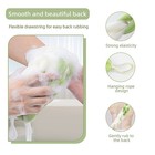 Bath Shower Loofah Exfoliating Sponge Back Body Scrubber Soft Mesh   3 Pack