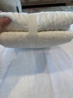 Pottery Barn - Belgian Flax Linen Euro Pillow  Shams   Lot Of 2  New Ivory 26x26