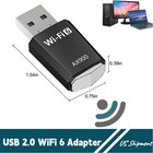 Usb Wifi 6 Adapter  802 11ax 900mbps Dual Band 2 4 5ghz  Wireless Network Dongle
