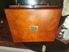 Reed And Barton Bristol Grande Two Drawer Mahogany Flatware Silverware Chest