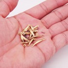 12set Dollhouse Miniature 1 12 Scale Handles W  Screws Diy Kit Drawer Accessory