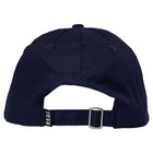 Real Skateboards Hat Oval Embroidered Snapback Navy red white
