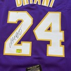 Kobe Bryant Signed Jersey  24 Autographed Basketball Jersey Lakers Purple W coa