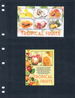2 3 Off  30 00 Scott Value - 2022 Antigua Fruits 2 S s Caribbean Mnh Nh Umm