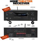 Pyle Wireless Bt Streaming Home Theater Receiver 1000w Max 5 2ch Aux Am fm