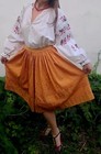 Antique Skirt  Vintage Skirt  Vyshyvanka Skirt  Folk  Skirt  Ukrainian  Handmade