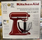 Kitchenaid Deluxe  ksm97er  - 4 5 Quart Tilt-head Stand Mixer  empire Red   new 