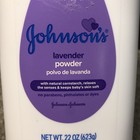 Johnson   s Lavender Powder Baby Powder Relaxing W  Cornstarch  22oz