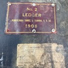 1908 Pennsylvania Railroad Tunnel   Terminal Ledger Book  Rr Accounting