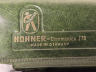 Vintage M  Hohner Super Chromonica 270 Harmonica Key Of G W  Case Germany