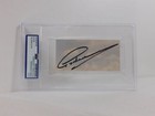 Greg Norman Signed Photo Cut Psa dna Encapsulated Liv Golf Pga Masters Legend