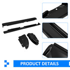 Fit 2002-2008 Dodge Ram Quad Cab 1500 2500 3500 Rocker Panels   Cab Corners 4pcs