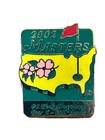Pga Masters 2002 Augusta Golf Club National Commemorative Pin Tiger Woods