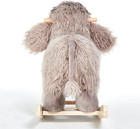 - Plush Rocking Horse  Mammoth Rocker  Stuffed Rocker Toy For Child 1-3 Year Old