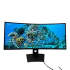 Dell Ultrasharp U3419w Curved 34  Led Ips Backlit 3440x1440 Hdmi Fhd