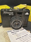 Vintage 35mm Camera Sitacon St-3 Untested  With Original Box   Paperwork