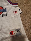 Champion Tune Squad Lola Bunny Space Jam Basketball Jersey White Youth Xs Nwt