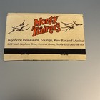 Monty Trainer s Restaurant Lounge Raw Miami Matchbook Unstruck Free Shipping