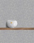 Wallpaper Versace Barocco Metallics   Silver  1 Roll - 75 Sq Ft