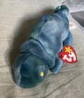 Ty Rare Original Beanie Baby Rainbow 1997 Retired W True Errors   Iggy Fabric