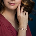 Women   s Magnetic Pure Copper Bracelet   3500 Gauss Magnets  Adjustable Sparkling