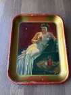 Original Authentic Coke  Coca-cola 1937 Advertising Serving Hostess Tray