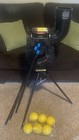 Powernet Launch F-lite Baseball   Softball Pitching Machine  Speed Up To 90mph