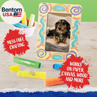 Solid Tempera Paint Sticks 30 Color Set- Includes 12 Classic  12 Metallic   6 Ne