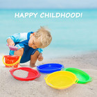 Sand Sifters Sieve For The Beach Sand Toys  red  Blue  Yellow   Green  Complete