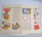 Comic Punch Out Book Billy Kid Captain Marvel Tippy Toy Clock Paper 1940s