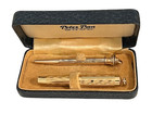 Salz Peter  Pan Fountain Pen And Pencil Set 18 K Gold Nib  Pendant 1929  Box