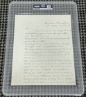 Robert E Lee Signed Autograph 1860 Handwritten Letter Psa dna Encapsulated