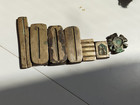 Lot Of 7 Antique Indian Brass bronze Metalsmithing Ingot Molds And Seal Stamps
