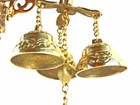 Brass Shopkeeper s Bell Wall Mounted Antique Style Door Entry Dinner Bell 