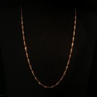 Solid 21k Yellow Gold Twisted Link Chain Necklace 20 Inch 1 8mm 6 43 Grams