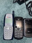 Lot Of 5 Various Vintage Flip Phones   Cell Phones Untested