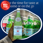  Sparkling Natural Mineral Water  33 8 Fl Oz  Plastic Bottles  pack Of 12 
