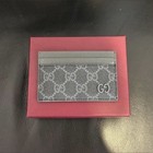 Gucci Men s  Gg Monogram Logo Canvas Pocket Card Holder 