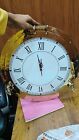 Antique Marine 20  Brass Ship Porthole With Clock Nautical Wall Clock Home Decor