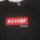 Old Stump Brewing Co Beer Black Long Sleeve Shirt Size Xxl
