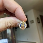 Coca-cola 10-kt Gold Ruby Jewel 5 Year Service Award Pin  H j Maker Mark