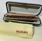 Suzuki Gregoire Maret Signature G48w Chromatic Harmonica - Wooden Cover
