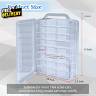 Double Sided Storage Case For Hot Wheels Storage With Carrying Handle Por       