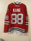 Reebok Premier Nhl Jersey Chicago Blackhawks Patrick Kane Red Size 52 Strap