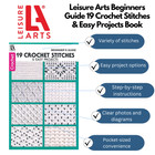 Leisure Arts Beginners Guide 19 Crochet Stitches Crochet Book