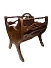 Vintage Canterbury Cherry Wood Magazine Rack