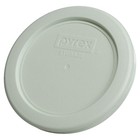 Pyrex 7202-pc 1-cup White Mint Round Food Storage Replacement Lid  4-pack 